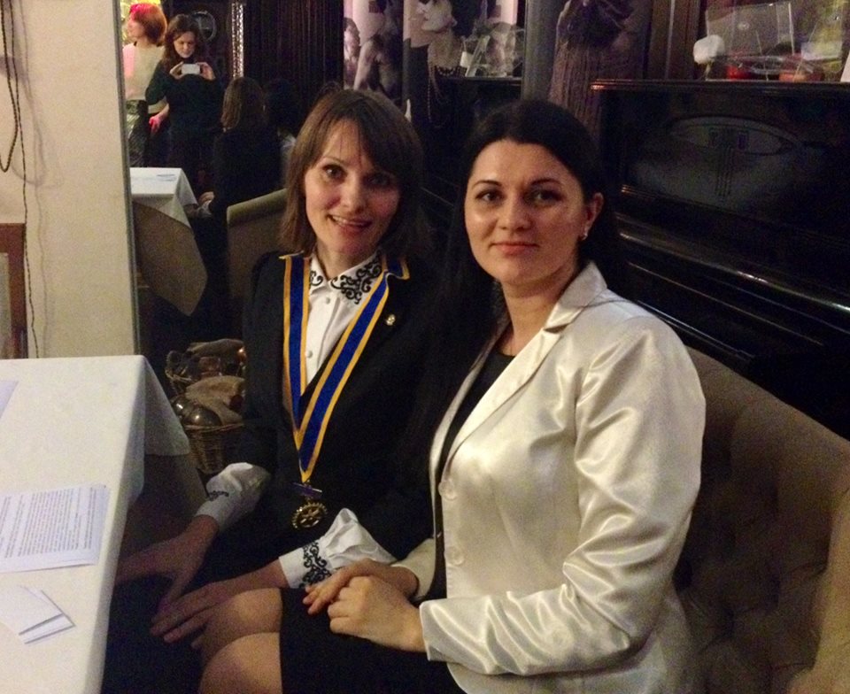 тренер Наталия Махно гест спикер Rotary Club Kyiv - Sophia